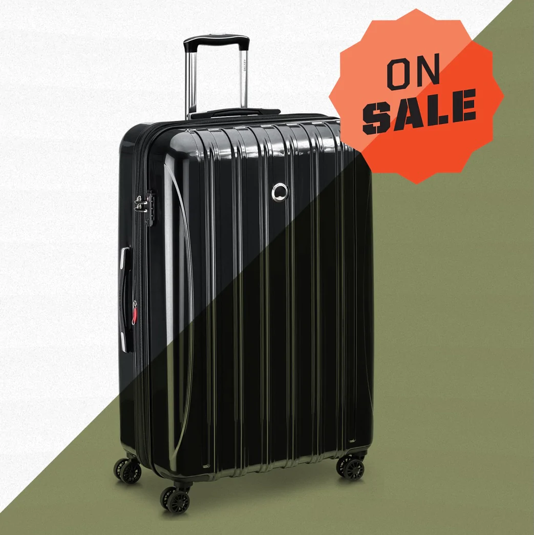 Delsey’s Helium Aero Luggage is Almost 50% Off Right Now