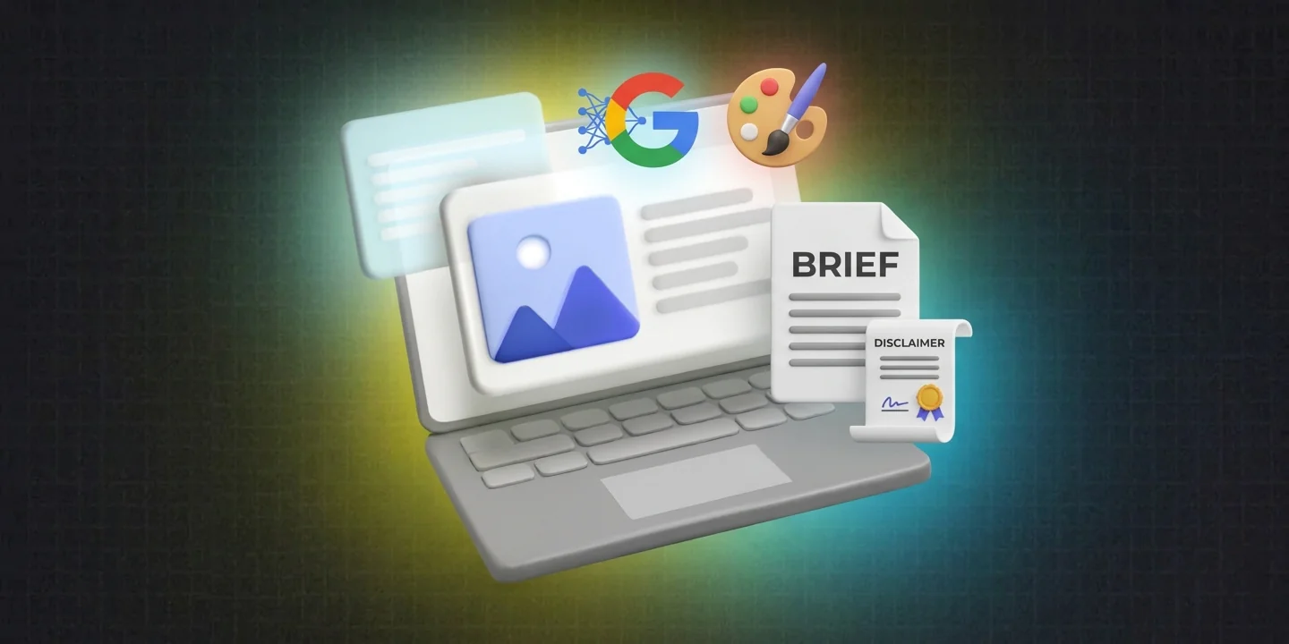 Google AI Max Creative Tools, AI Brief and Disclaimer Rules
